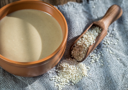 Premium Tahini Sauce in Glass Jar